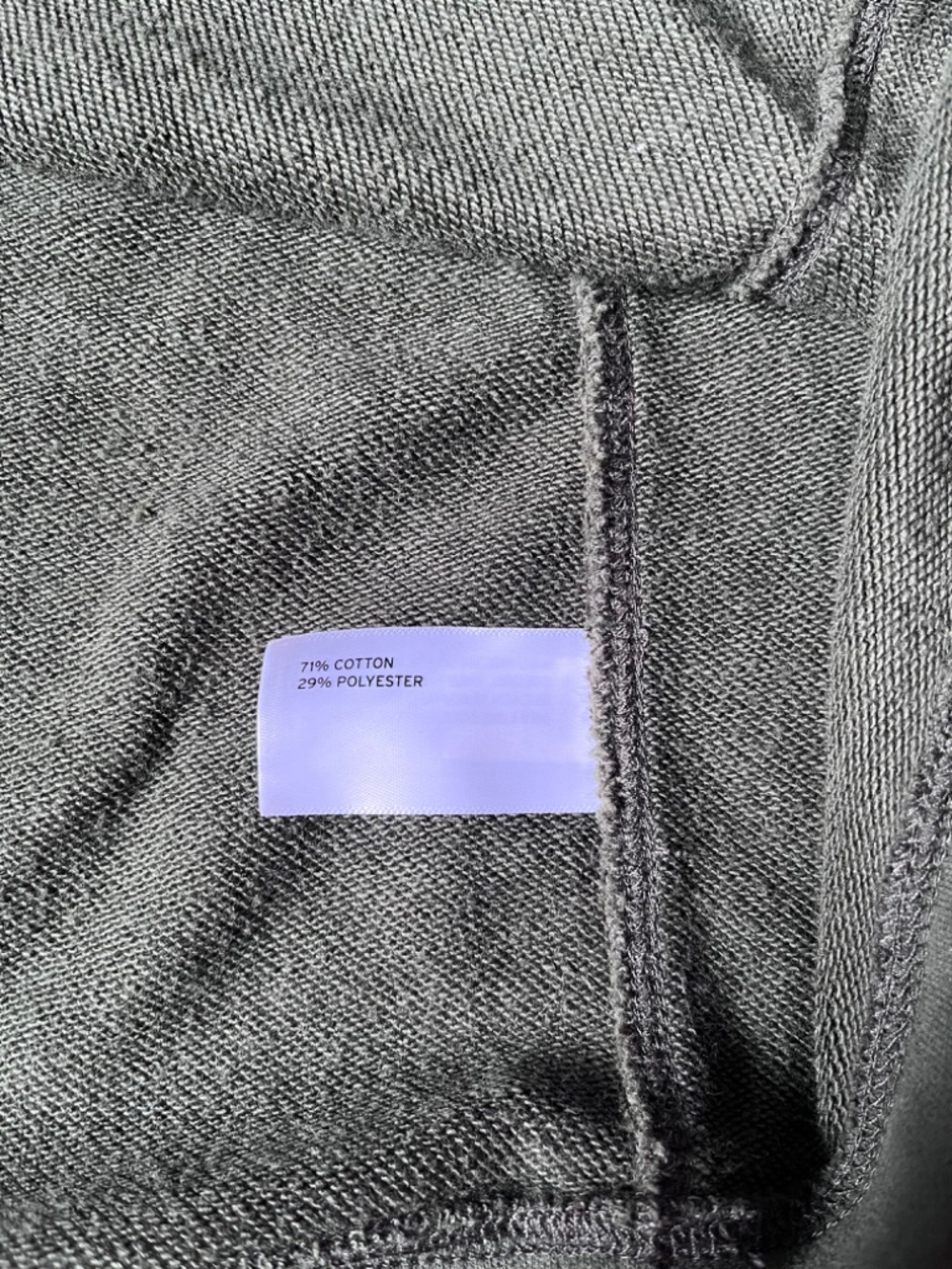 Duluth Trading Co. Women's Lazy French Terry Dress Hooded Size Large Color Green - Picture 7 of 9